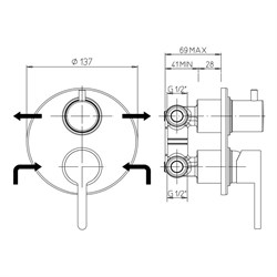 Jacuzzi Sunset 0SU00400JA00 - фото 73804