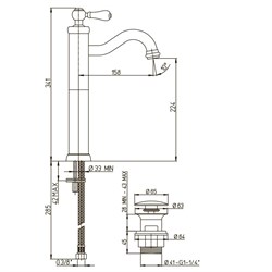 Jacuzzi Tosca 0TO00488JA00 - фото 74140
