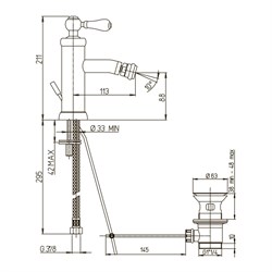Jacuzzi Tosca 0TO00094JA00 - фото 74148