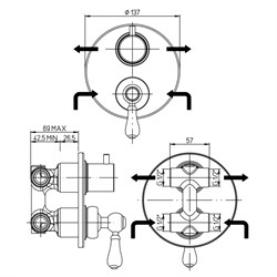 Jacuzzi Tosca 0TO00400JA00 - фото 74182