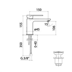 Jacuzzi Borea 0BO00288JA01 - фото 74210