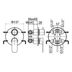 Jacuzzi Borea 0BO00400JA00 - фото 74258