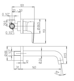 Jacuzzi ALBA 0LB00497JA01 - фото 74596