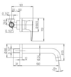Jacuzzi ALBA 0LB00497JA00 - фото 74602