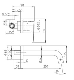 Jacuzzi ALBA 0LB00497JA02 - фото 74608