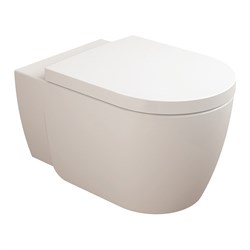 Набор Sanitana подвесной CORAL: чаша BTW + крышка с механизмом (микролифт) - фото 75015