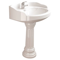 Раковина подвесная с пьедесталом 65 Sanitana GRECIA - фото 75108