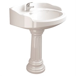 Раковина подвесная с пьедесталом 70 Sanitana GRECIA - фото 75112