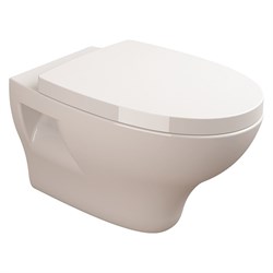 Набор Sanitana подвесной POP: чаша + крышка с механизмом (микролифт) - фото 75295