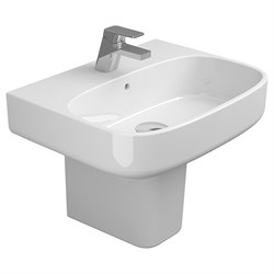 Раковина подвесная 55 Sanitana BE YOU с полупьедесталом - фото 75308 Раковина подвесная 55 Sanitana BE YOU с полупьедесталом - фото 75308