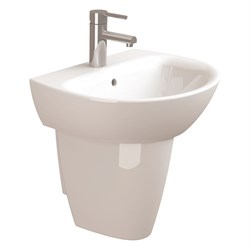 Раковина подвесная 50 Sanitana KAPA / POP ART с полупьедесталом - фото 75328