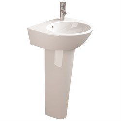 Раковина подвесная 60 Sanitana POP с пьедесталом - фото 75356