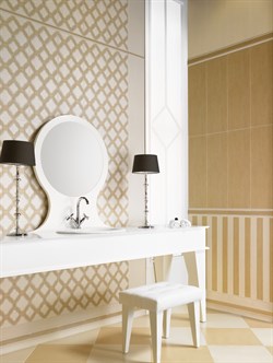 Touch Crema 43x43 в интерьере