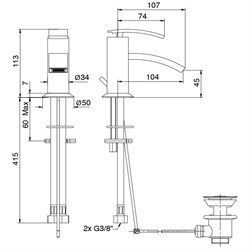 Jacuzzi Glint 0IQ00094JA00 - фото 75527