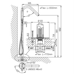 Jacuzzi 0SU00099JA00 - фото 75721