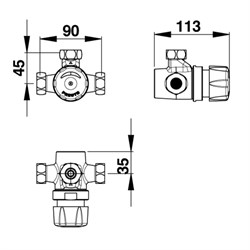 Смеситель Presto ALPA 35925 - фото 75866