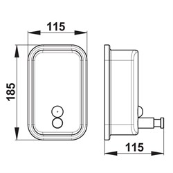 Дозатор для мыла Presto 60632 - фото 75884