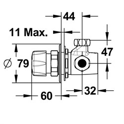Смеситель Presto ALPA S 35176 с антиблокировочной системой - фото 75982