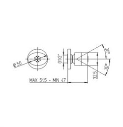 Душевая форсунка Paini 86CR721 - фото 76002