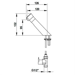 Бесконтактный кран Presto NEO 57006 - фото 76008