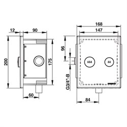 Сливной кран 1000 XL E DVA Presto 14300 - фото 76024