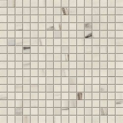 Marvel Bianco Fantastico Mosaic Q 30,5x30,5 - фото 78335