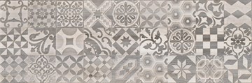 Настенная плитка декор2 Альбервуд 1664-0166 20x60 белая - фото 79430