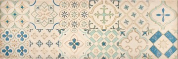 Настенная плитка декор Парижанка 1664-0178 20x60 мозаика - фото 79662