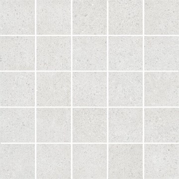 MM12136 Декор Безана серый светлый мозаичный 25x25x9 - фото 79844