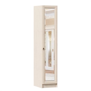 Шкаф одностворчатый высокий с зеркалом Амели (Дуб Прованс)