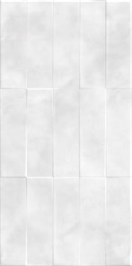 Плитка Cersanit  Carly рельеф кирпичи светло-серый 29,8х59,8