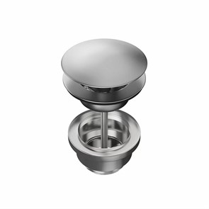 24686KM.50.050 Донный клапан для раковины, нержавеющая сталь