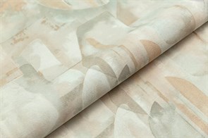 KM8318 Обои виниловые на флизелиновой основе Фреш мотив, зелёный, абстракция KЕРАМА МАРАЦЦИ