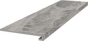 DL503120R/GCF Ступень клееная Альбино серый обрезной 119,5x33х0,9