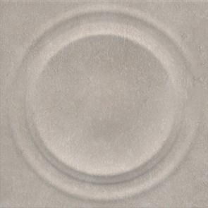 KMD2OBE002BR Арль серый матовый структура обрезной 20x20x0,95 декор