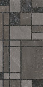 KMD3STA130BR Марсель микс тёмный глянцевый обрезной 60x119,5x0,9 декор