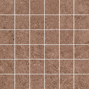 KMD2MSA014BR Руссильон мозаичный коричневый матовый обрезной 30x30x0,9 декор