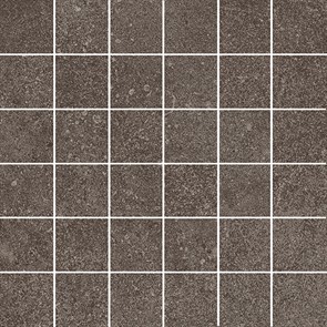 KMD2MSA020BR Руссильон мозаичный коричневый тёмный матовый обрезной 30x30x0,9 декор