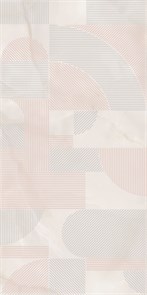 KMD3STA105BR Сен-Тропе розовый светлый глянцевый обрезной 60x119,5x0,9 декор