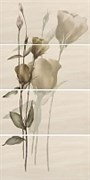 Dream Rosa Панно (из 4-х пл.) 120x60 