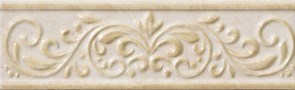 Elite White Listello Natura 7.5x25