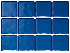 1243 Бриз синий, полотно 30х40 из 12 частей 9,9х9,9