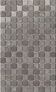 MM6361 Декор Гран Пале серый мозаичный 25х40
