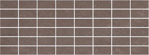 MM15111 Декор Орсэ коричневый мозаичный 15х40