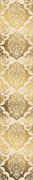 Бордюр настенный Магриб 1507-0011 7,75x45 золотой