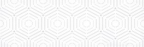 Настенная плитка декор Парижанка 1664-0183 20x60 геометрия белая