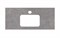 PL2.DL500900R\100 Спец. изделие для раковин, встраиваемых сверху, 100 см Фондамента серый - фото 101688