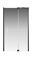 Душевая дверь Creto Tenta 123-WTW-120-C-B-8 стекло прозрачное EASY CLEAN, профиль черный, 120х200 см - фото 103087