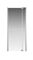 Душевая дверь Creto Tenta 123-WTW-90-C-CH-8 стекло прозрачное EASY CLEAN профиль хром, 90х200 см - фото 103120