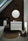 Тумба с раковиной Creto Scala White 60 см - фото 104362 Тумба с раковиной Creto Scala White 60 см - фото 104362